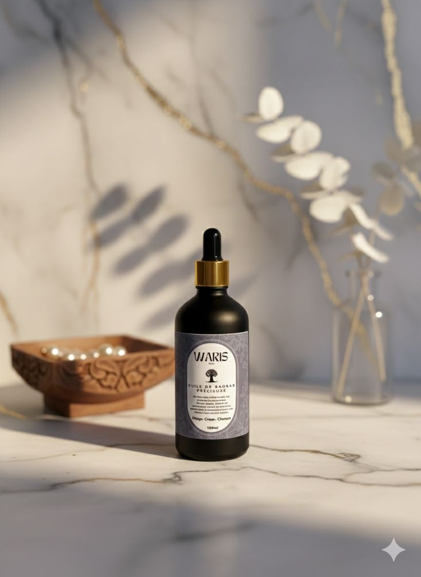 Huile de baobab brute (100ml)